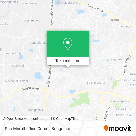 Shri Maruthi Rice Corner map
