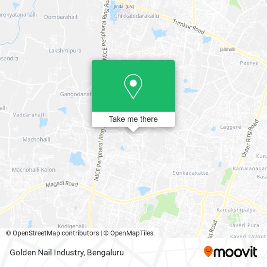 Golden Nail Industry map