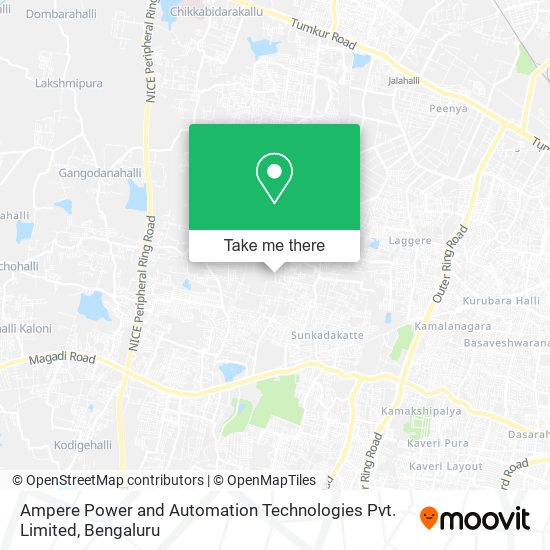 Ampere Power and Automation Technologies Pvt. Limited map