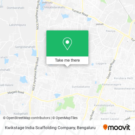 Kwikstage India Scaffolding Company map