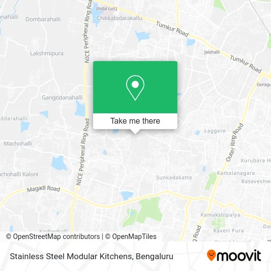 Stainless Steel Modular Kitchens map