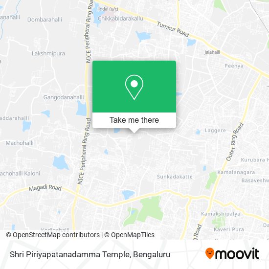 Shri Piriyapatanadamma Temple map