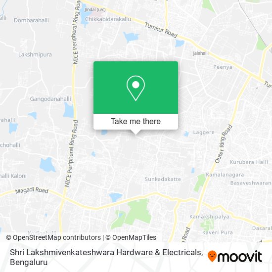 Shri Lakshmivenkateshwara Hardware & Electricals map