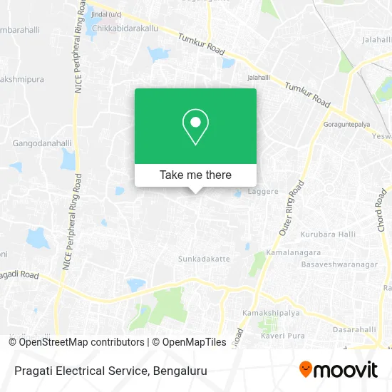 Pragati Electrical Service map