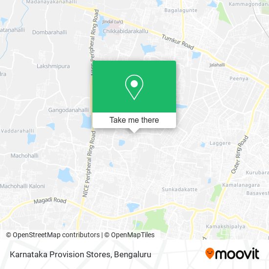 Karnataka Provision Stores map