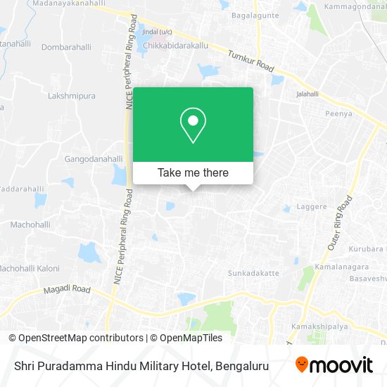 Shri Puradamma Hindu Military Hotel map