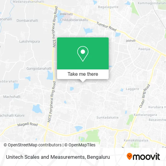 Unitech Scales and Measurements map