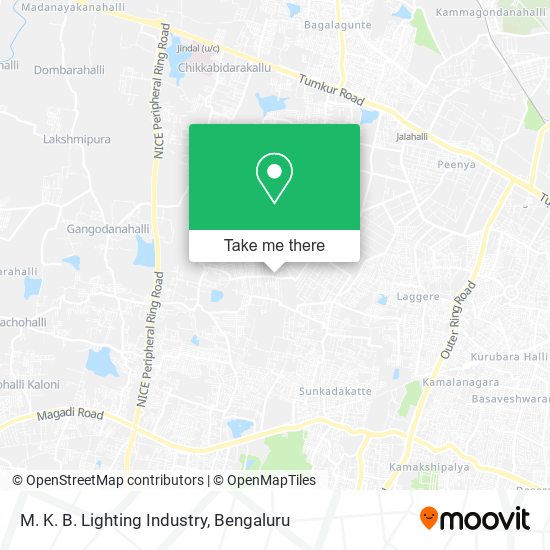 M. K. B. Lighting Industry map