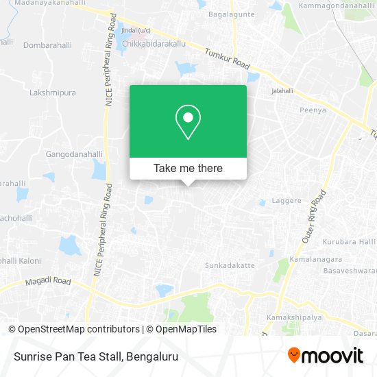 Sunrise Pan Tea Stall map