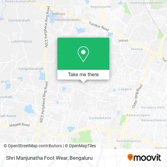 Shri Manjunatha Foot Wear map