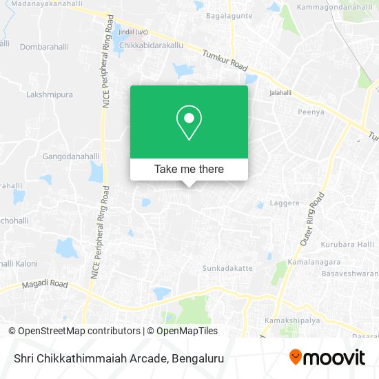 Shri Chikkathimmaiah Arcade map