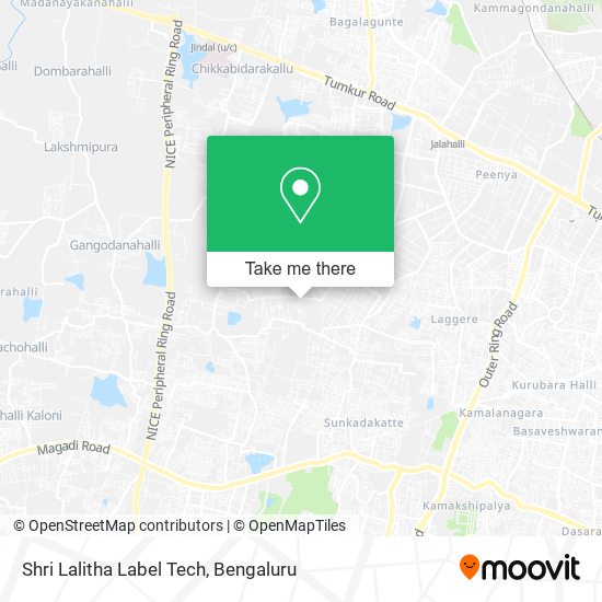 Shri Lalitha Label Tech map