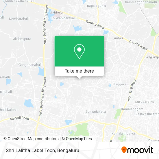 Shri Lalitha Label Tech map