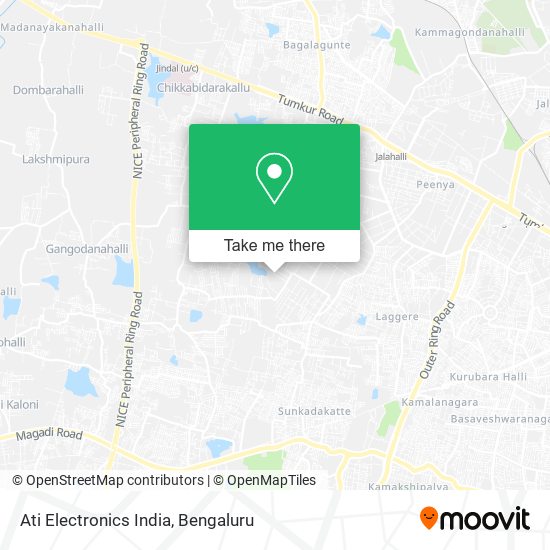 Ati Electronics India map