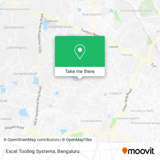 Excel Tooling Systems map