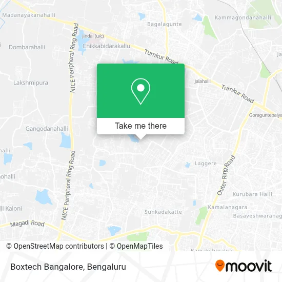 Boxtech Bangalore map