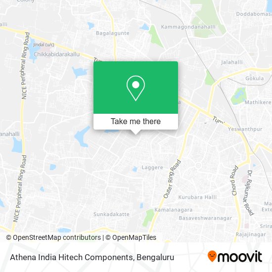 Athena India Hitech Components map