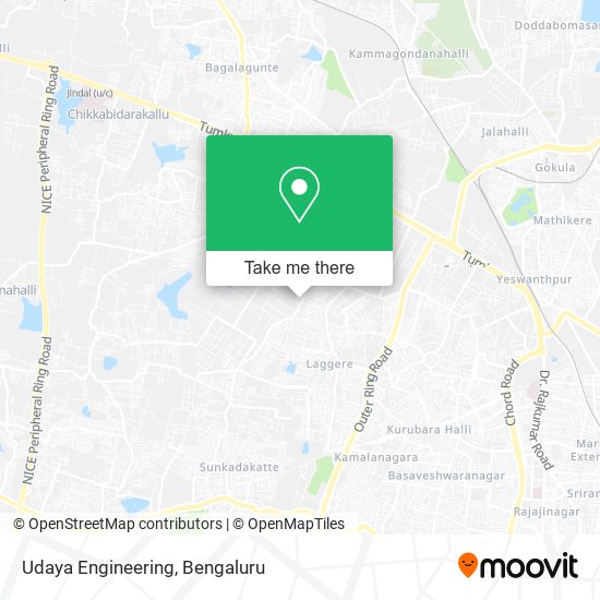 Udaya Engineering map