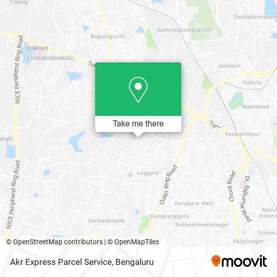Akr Express Parcel Service map