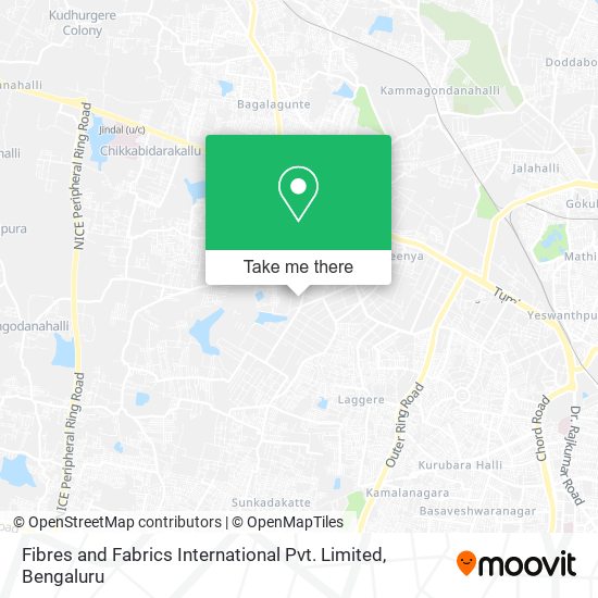 Fibres and Fabrics International Pvt. Limited map