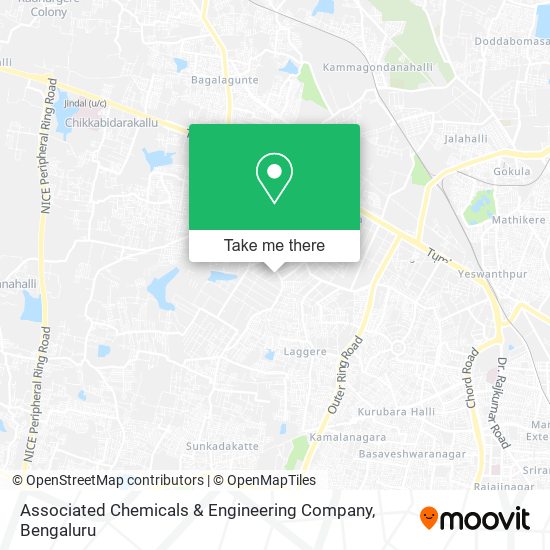 Associated Chemicals & Engineering Company map