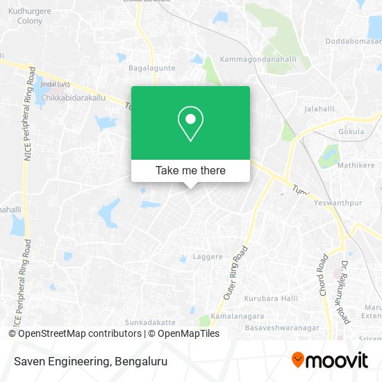 Saven Engineering map