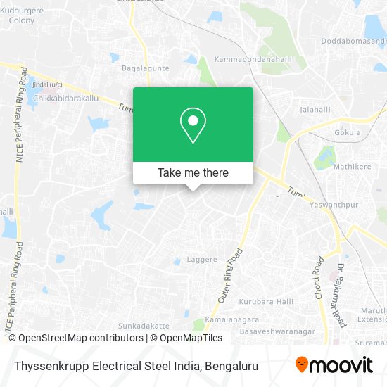 Thyssenkrupp Electrical Steel India map