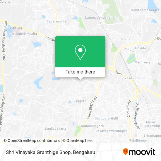Shri Vinayaka Granthige Shop map