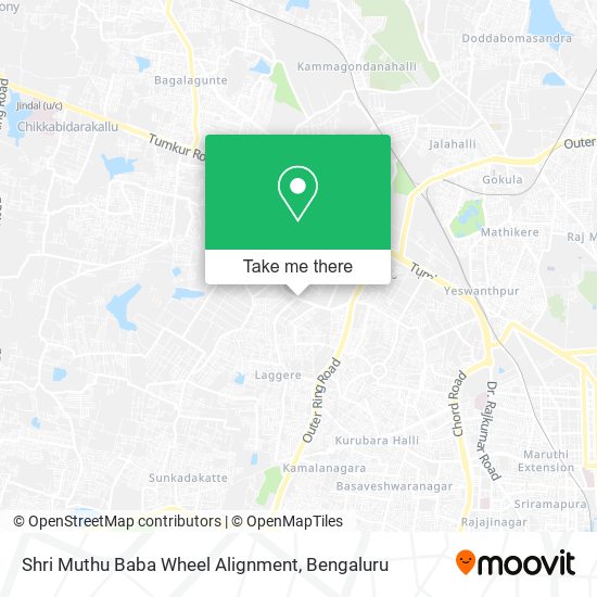 Shri Muthu Baba Wheel Alignment map