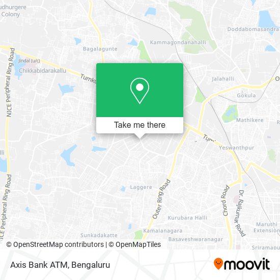 Axis Bank ATM map