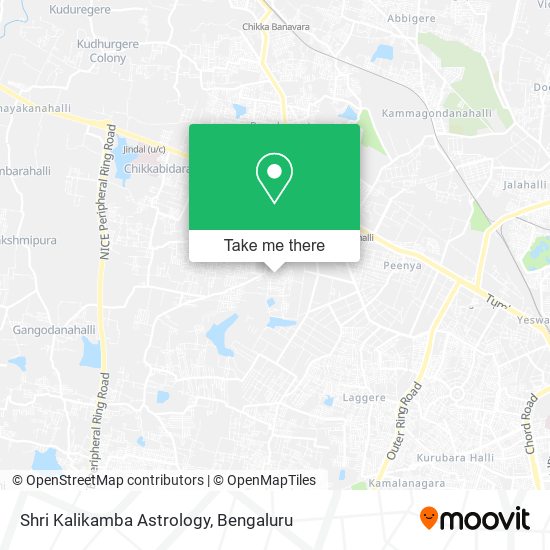 Shri Kalikamba Astrology map