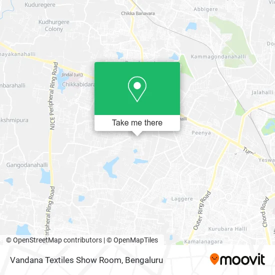 Vandana Textiles Show Room map