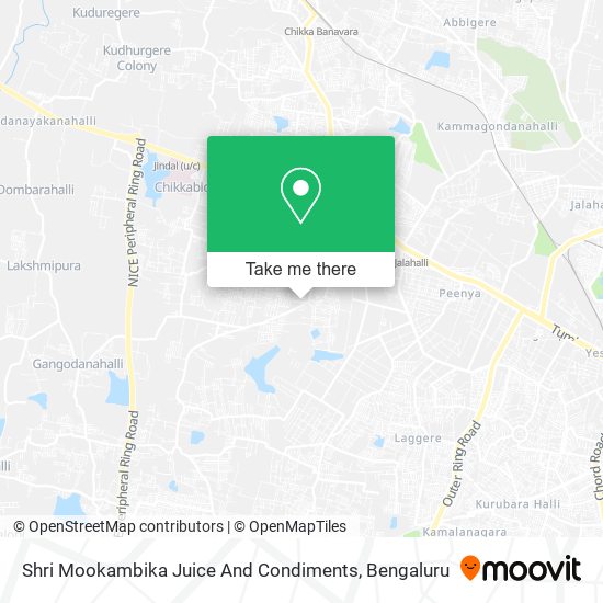 Shri Mookambika Juice And Condiments map