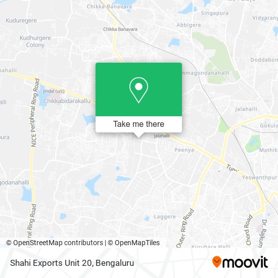Shahi Exports Unit 20 map