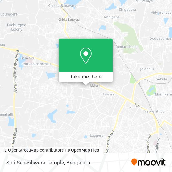 Shri Saneshwara Temple map