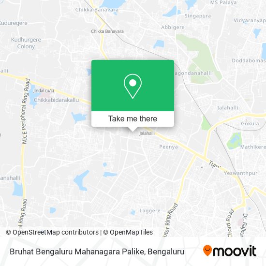 Bruhat Bengaluru Mahanagara Palike map