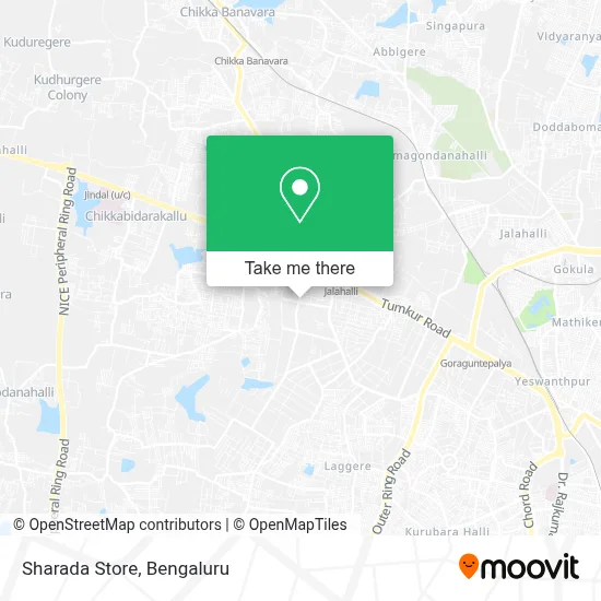 Sharada Store map