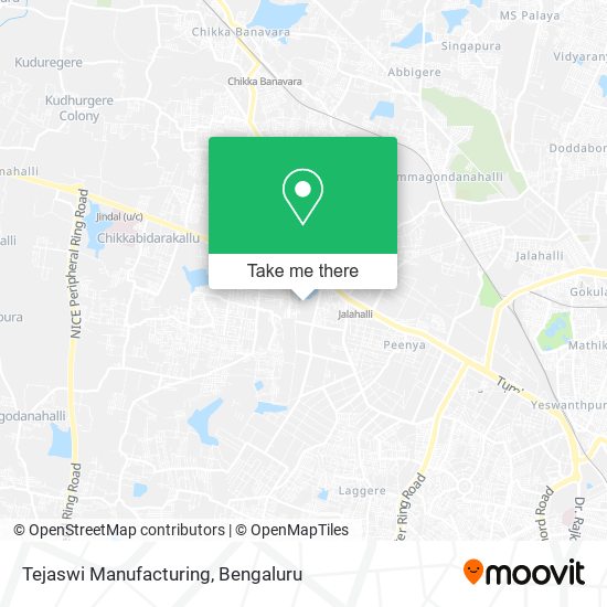 Tejaswi Manufacturing map