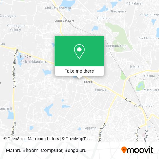 Mathru Bhoomi Computer map