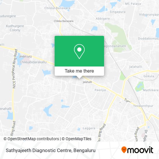 Sathyajeeth Diagnostic Centre map
