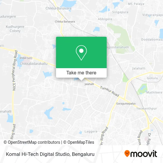 Komal Hi-Tech Digital Studio map