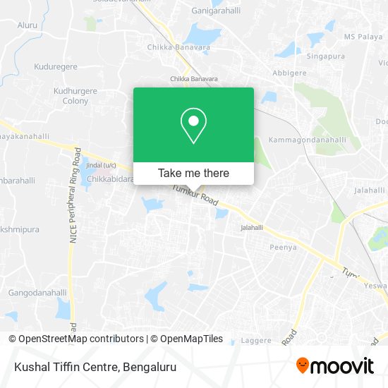 Kushal Tiffin Centre map
