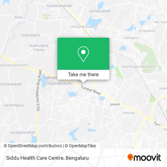 Siddu Health Care Centre map
