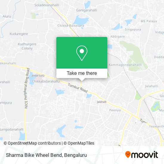 Sharma Bike Wheel Bend map