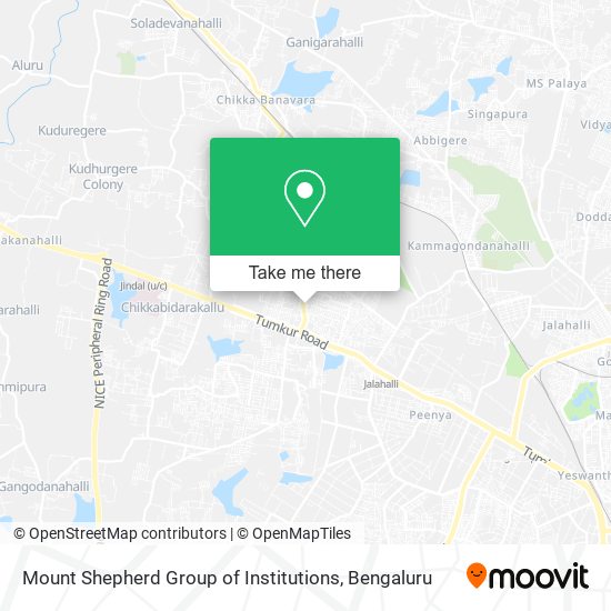 Mount Shepherd Group of Institutions map