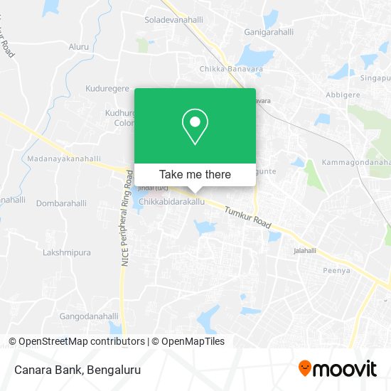 Canara Bank map