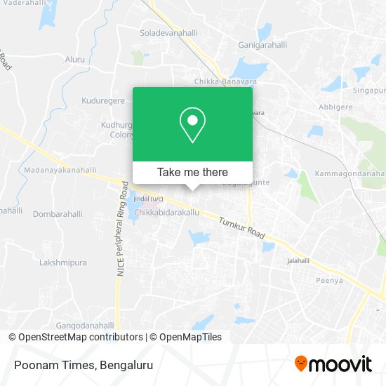 Poonam Times map