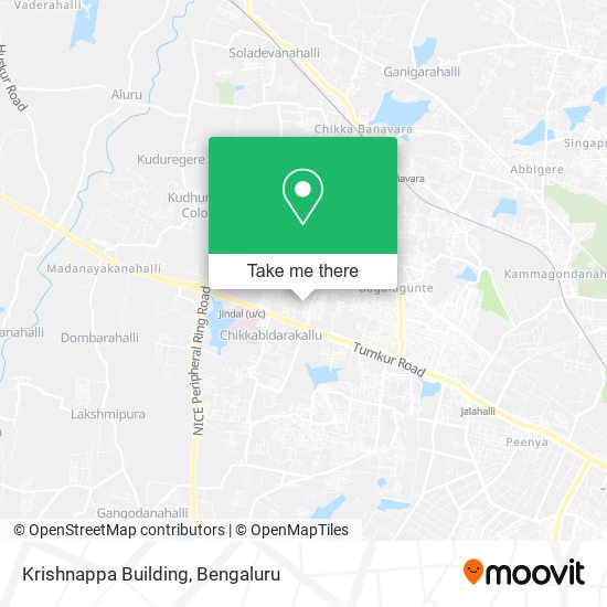 Krishnappa Building map