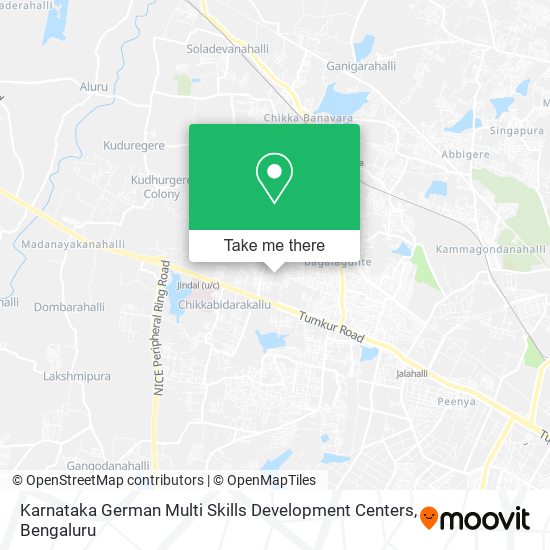 Karnataka German Multi Skills Development Centers map