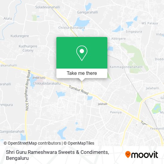 Shri Guru Rameshwara Sweets & Condiments map